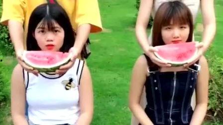 吃瓜比赛美女,吃瓜比赛中的美丽与智慧